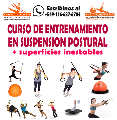 Curso de entrenamiento en suspension postural TRX